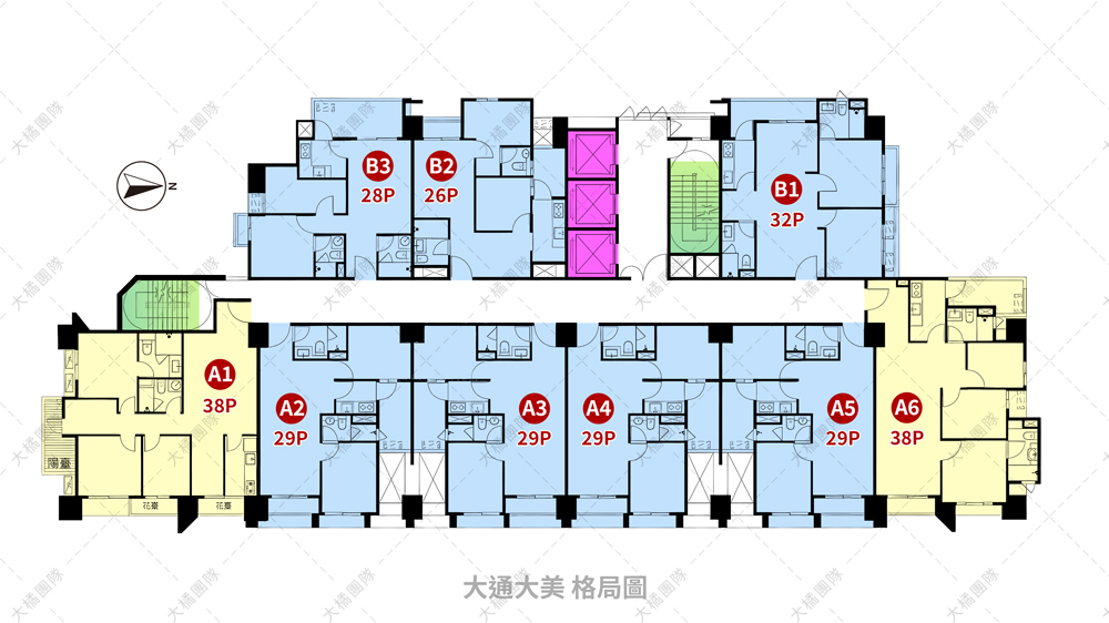 大通大美-格局圖