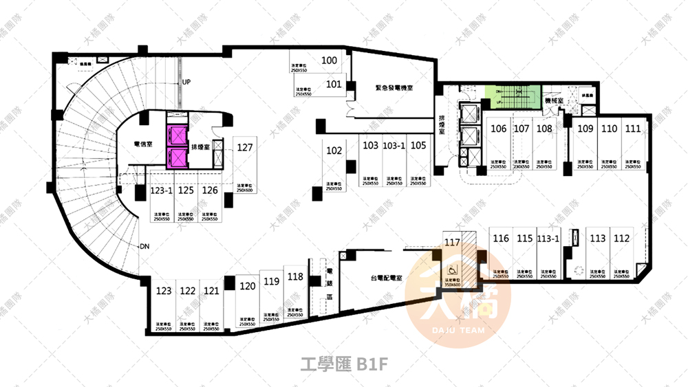 B1F平面配置