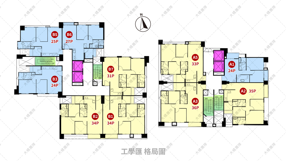 工學匯-標準層格局圖