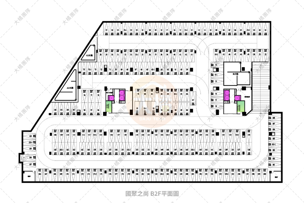 國聚之尚-停車場配置B2F