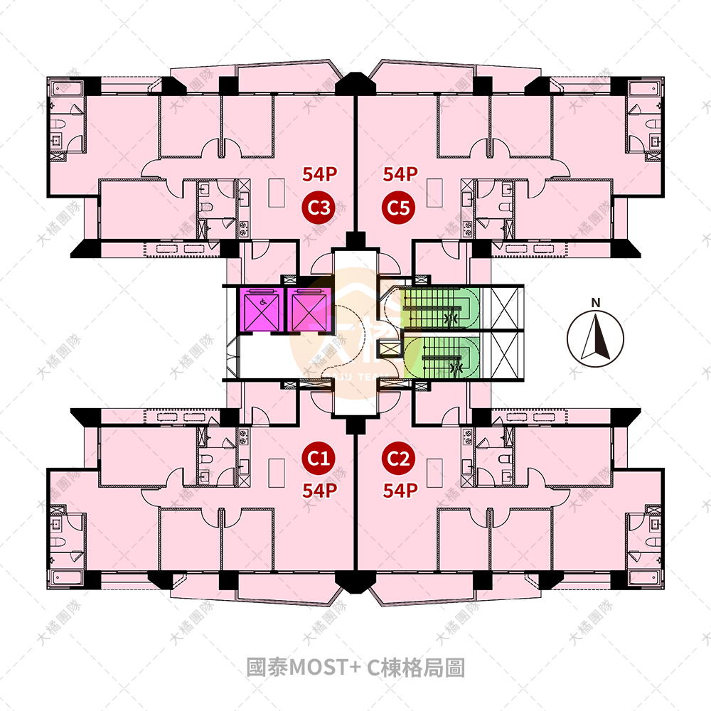 國泰MOST+-格局圖