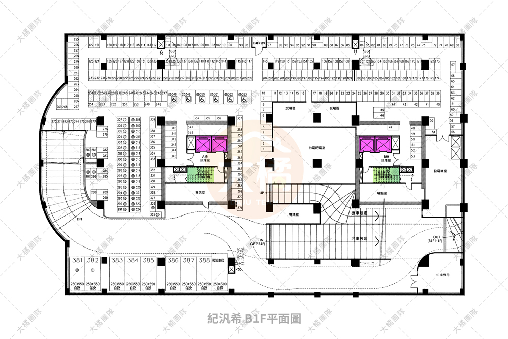 紀汎希-停車場配置B1F