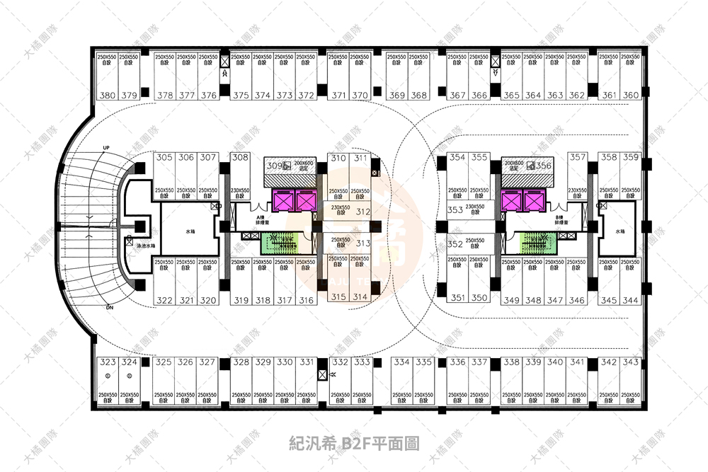 紀汎希-停車場配置B2F