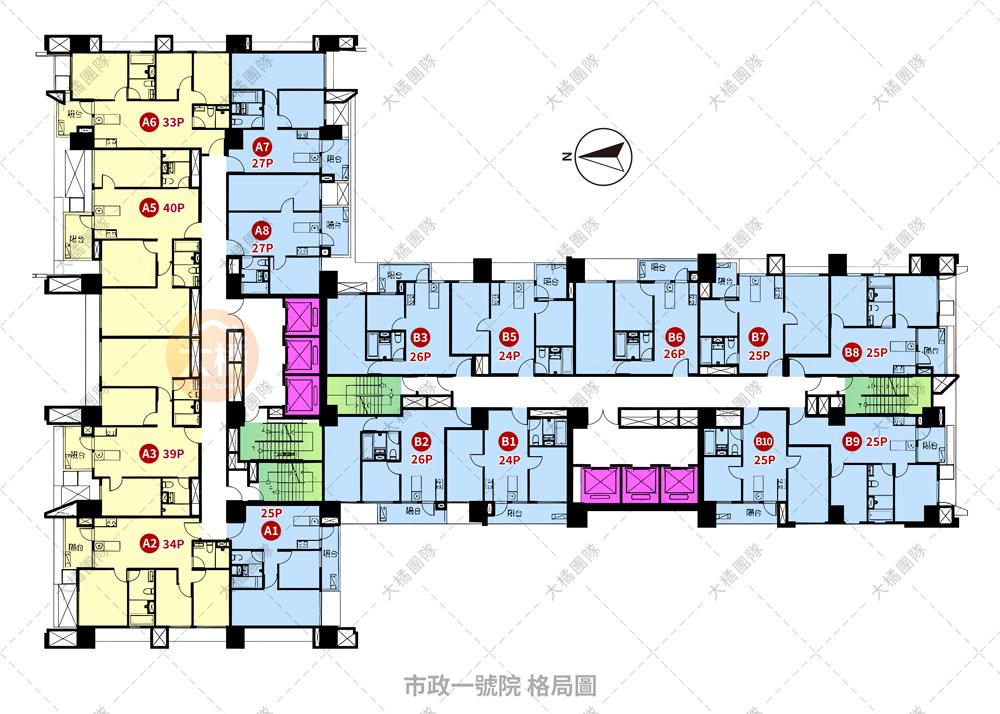 市政1號院-格局圖